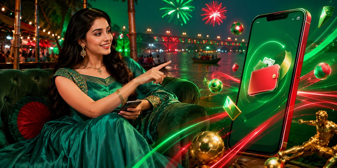 ময়মনসিংহে মোবাইলে স্পোর্টস বেটিং ও পেমেন্ট করছেন একজন ব্যবহারকারী